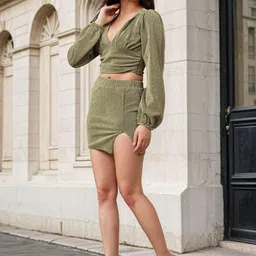 Kotty Crop Top With Skirt image 4