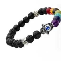 Divine souvenirs Unisex Artificial Beaded Elasticated Bracelet-picture-21