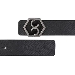 One8 Men Textured Leather Belt image 4
