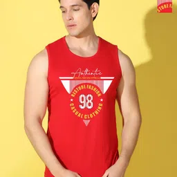 WOOSTRO Men Typography 2 Printed Raw Edge Slim Fit T-shirt-picture-32