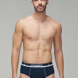 AMUL COMFY Pack Of 4 Pure Cotton Basic Briefs AC-CBRIOE-BK-CB-SG-AF-S-4PC image 4