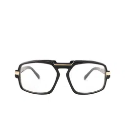 TAMZY Unisex Black Lens & Black Oversized Sunglasses with image 2