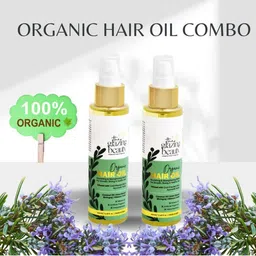 THE GLAZING BEAUTY Set Of 2 Organic Hair Oil- 100 g Each-picture-36