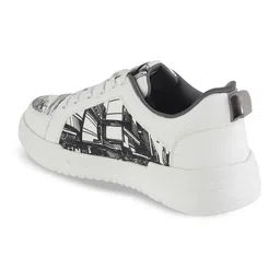 Mochi Men Printed PU Sneakers image 2