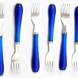 hawkeye Heavy Gauge Table Spoon & Fork Stainless Steel Cutlery Set image 2