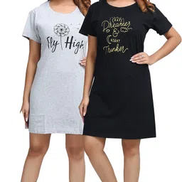 Pack of 2 Women Nighty-image-7
