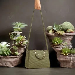 exotic Women Khaki Sling Bag image 5
