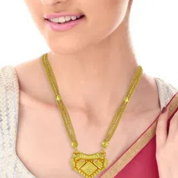 DZINETRENDZ Gold-Plated Mangalsutra image 2