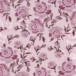 SPACES White & Pink Floral Printed 144 TC Pure Cotton Double Bed Comforter image 4