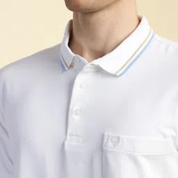 Allen Solly Men Polo Collar Pockets T-shirt image 3