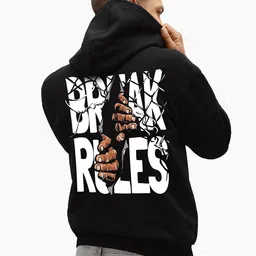 MaverIQ Men Typography Printed Hooded Oversized Cotton Sweatshirt-picture-35
