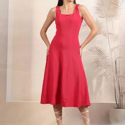 aayu A-Line Midi Dress-picture-27