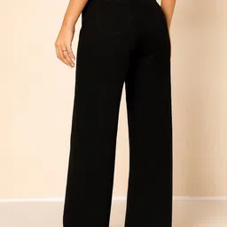 KASHIAN Women Comfort Straight Fit High-Rise Jeans image 2