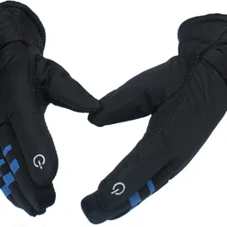 Air Proof Winter Warm Gloves Cycling Bike Motorcycle Men Women Solid Protective Riding Gloves-image-0