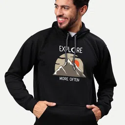 Mad Over Print Men Printed Hooded Neck Pullover Sweatshirt-picture-31