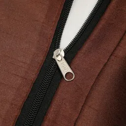 SOKNACK Brown Set of 5 Geometric Velvet Square Cushion Covers image 3