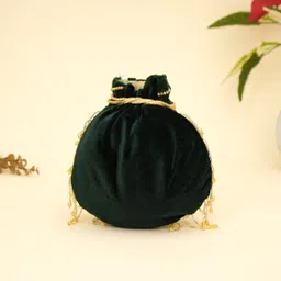 cara Women Green Potli image 3