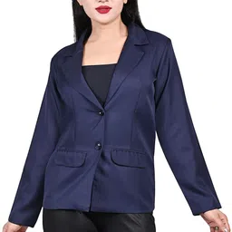 naida Women Solid Single Breasted Casual, Formal Blazer-picture-26