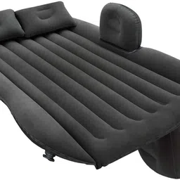 mazaind Car Air Bed | Inflatable Mattress For Car | Travel Air Bed | Back Seat Air Mattress for Car with 2 Inflatable Pillows and a Pump / Black Car Inflatable Bed-picture-16