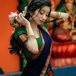 mahotsava Solid Semi Stitched Lehenga Choli image 2