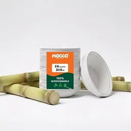 mocco naturally fresh Paper Serving Bowl Biocomposite EcoServe Disposable-picture-11