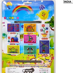 parteet Creative Jigsaw Puzzle Building Nails Blocks image 5