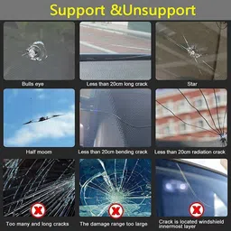 elitepro elite_Car Windshield Crack Fix Repair Kit Windshield Repair Kit image 5