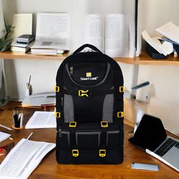 houseofcommon BLACK GREY rucksack TREKKING BAG_HB068 Rucksack - 60 L-picture-46