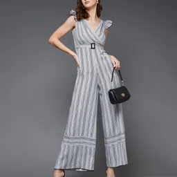 miss chase Striped Women Jumpsuit-picture-15