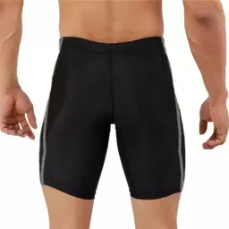 just rider Solid, Printed Men Black Swim Shorts image 2