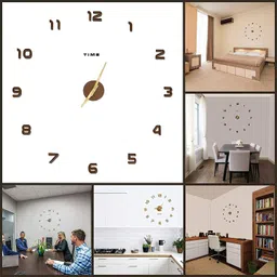 fastqt Analog 80 cm X 80 cm Wall Clock image 2