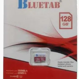 Bluetab MR C-229 X-Series 128 GB MMC Micro Card Class 10 24 MB/s Memory Card Compatible with Mobile, Camera, Tablet, Computer image 1