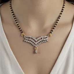 divyanshi collection Brass Silver Silver Jewel Set image 4