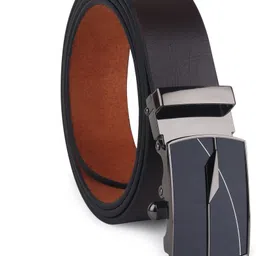 warcks Men Formal, Casual, Evening, Party Brown Genuine Leather Belt image 2