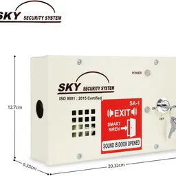 sirensystem SA-1 Emergency Smart Door Siren System Wired Sensor Security System image 3