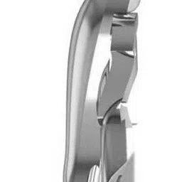 avsar Stone Ganpati Gajanan Shape Pendant GOD2WBN 14kt White Gold Pendant image 4