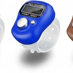 sxh Finger Counter for Pooja Meditation Digital Ring Counter, Mantra Jaap Digital Tally Counter image 1