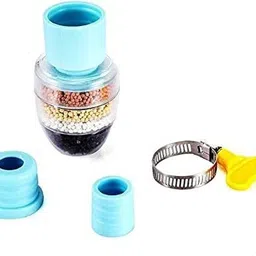 ninetales Tap Water Purifier Filter Faucet 6 Layer Carbon Activated Dust Chlorine Remover Tap Mount Water Filter image 2