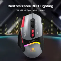EVOFOX Blaze 2 12800 DPI Gaming Sensor and 8 Programmable Buttons RGB Wired Ergonomic Optical Gaming Mouse image 3