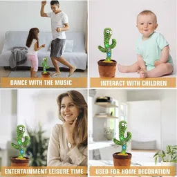shribalajitoys Dancing Cactus Repeat, Repeat+Recording+Dance+Sing image 3