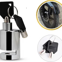 zyo Stainless Steel Heavy Duty Disc Break Security Lock For All Bikes and Scooty Disc Lock-picture-15