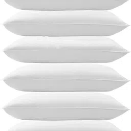 ypoloipo LUXURY Polyester Fibre Abstract Sleeping Pillow Pack of 6-picture-14