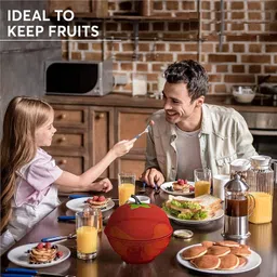 chaitanyarpd Apple Shape Net Fruits & Vegetables Basket Strainer image 5