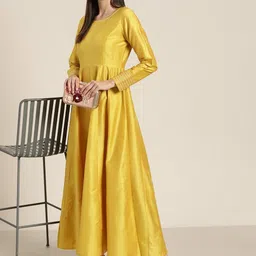 shae by sassafras Women Maxi Yellow Full Length Dress image 3
