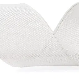 nilu craft Craft Jute Ribbon 2 Inch x 2 Meters White Jute Ribbon image 2