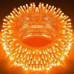 nkxik 35 LEDs 10 m Multicolor Steady Strip Rice Lights image 1