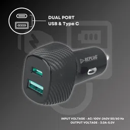 replug 18 W Turbo Car Charger image 4