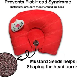 synlark Mustard Seeds Toons & Characters Baby Pillow Pack of 1 image 5