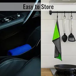 corevalue Microfiber 400 GSM Hand, Sport, Face, Hair Towel image 5