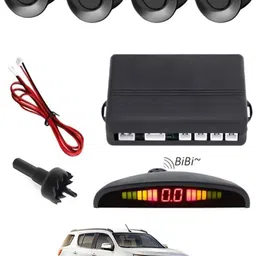 autofetch Universal 4 Black Reverse Parking Sensor-AF25A511 Universal 4 Black Reverse Parking Sensor-AF25A511 Parking Sensor image 1